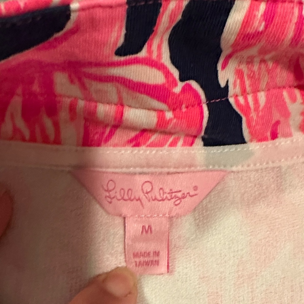 Lilly Pulitzer Vibrant Patterned skipper  jacket set of 3 Size M - Picture 2 of 6